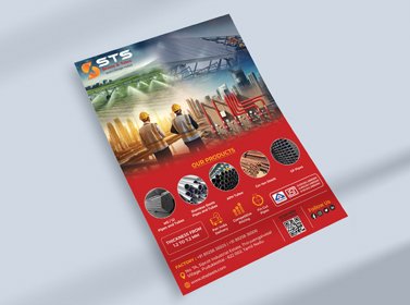 Event or promotional poster with red and yellow design