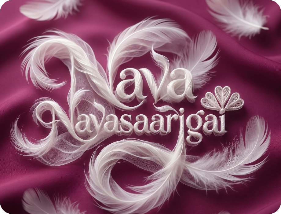 Close-up of silk threads or handcrafted textile material highlighting fine craftsmanship